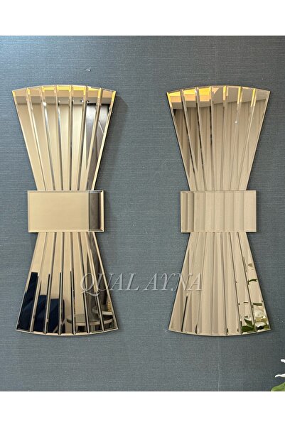 QUAL 35*85 cm İKİLİ FİYONK MODEL AYNA