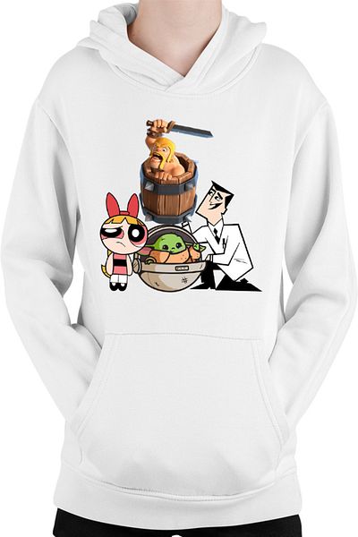 OEM Hanorac Copii Clash of Clans Powerpuff Girls Blossom Baby Yoda