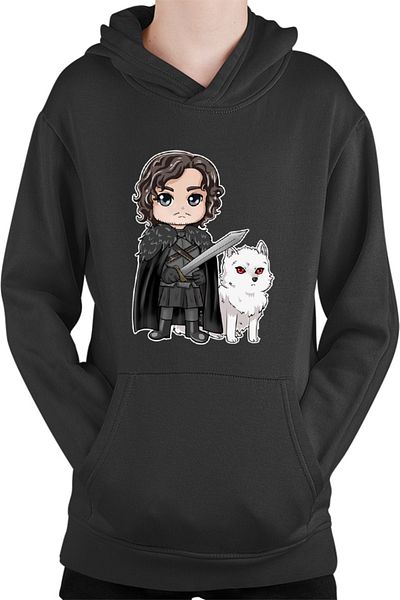 OEM Hanorac Copii Game of Thrones Wolf Chibi Fighter