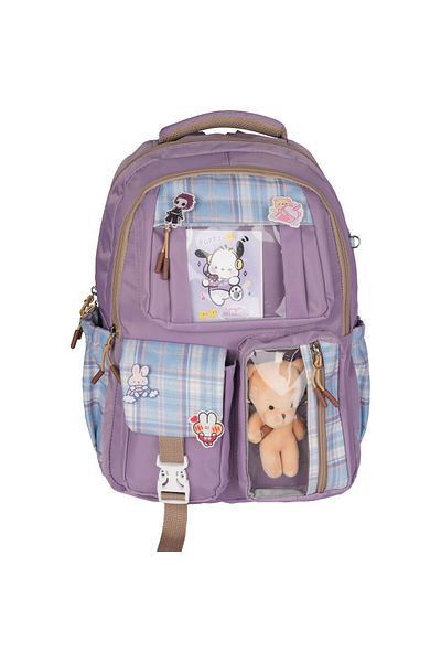 Relaxion RLX-1395 Set de 3 rucsac pentru copii pentru școala primară, cu suport pentru creion și cutie de prânz