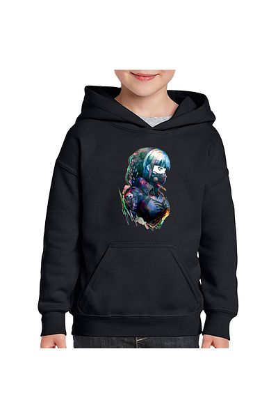 OEM Cyberpunk 2077 Tetsuya Kuroko Anime Kids Sweatshirt
