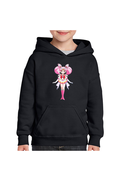 OEM Hanorac copii Sailor Moon Chibiusa Pink Roz Anime