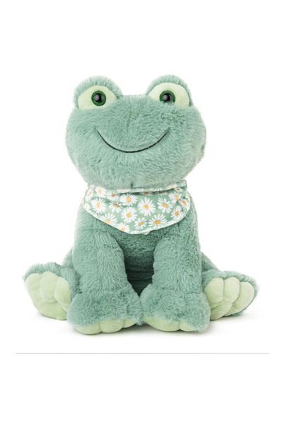 AMEK Plush frog with scarf 30 cm