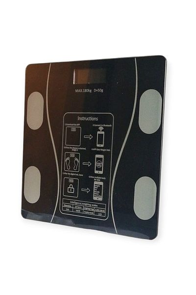 GOLD MARKET Intelligent Digital Bathroom Scale with Smart App, Black