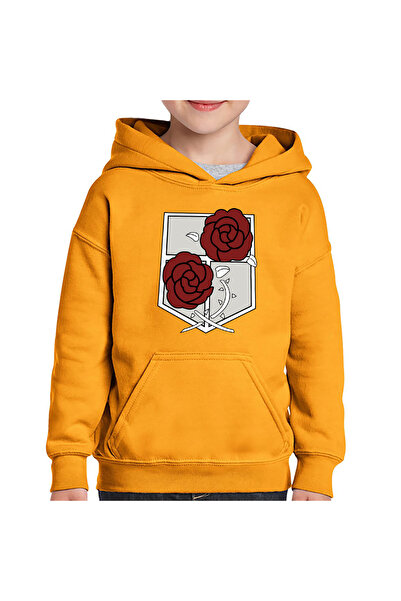 OEM Hanorac copii Attack on Titan Garrison Crest Anime Manga