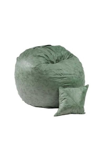Pufrelax Set Fotoliu Matusalem cu Perna, Material Textil - Silver Garden