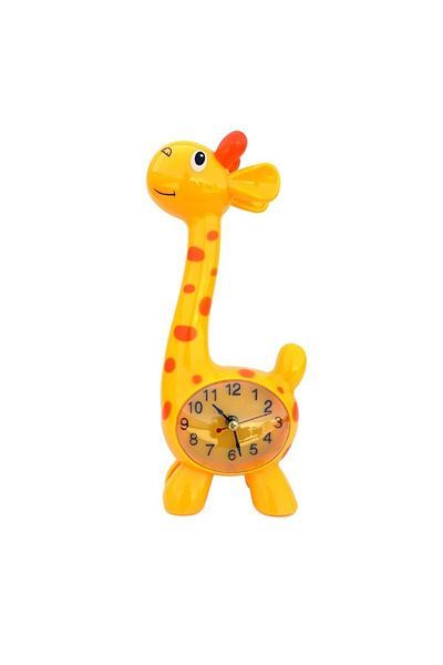 OEM Table clock in the shape of a giraffe, 12 x 23 cm