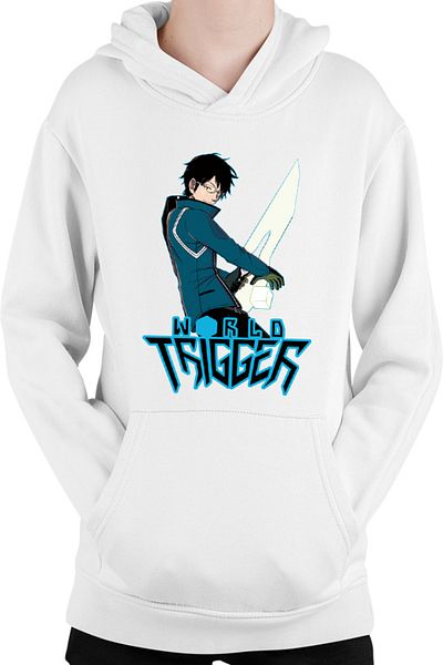 OEM Hanorac Copii World Trigger Mikumo Osamu Sword Weeb