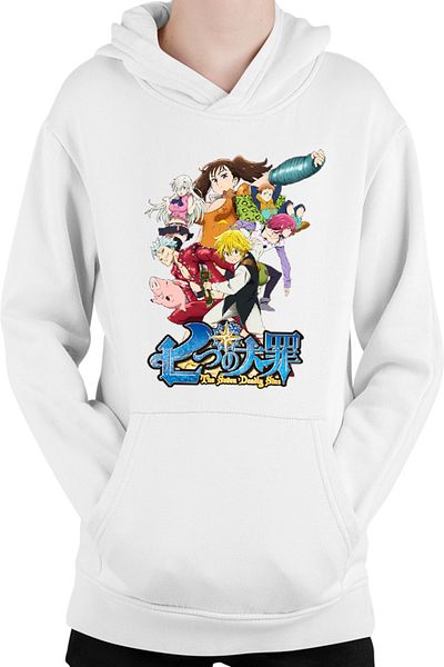 OEM Hanorac Copii Seven Deadly Sins Top Anime Melodias Diane King