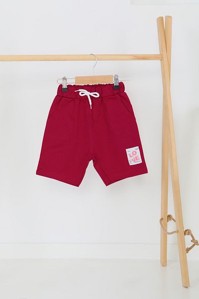 TOFİSA Girl's Purple Printed Shorts - 27332