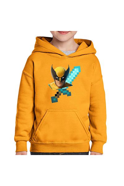 OEM Hanorac copii Wolverine XMen Diamond Sword Minecraft