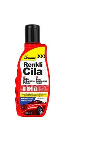 Automix Kırmızı Renkli Cila 180 ml