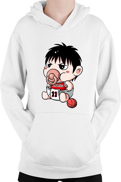 OEM Kids Hoodie Slam Dunk Mitsui Basket Star Anime Bebe