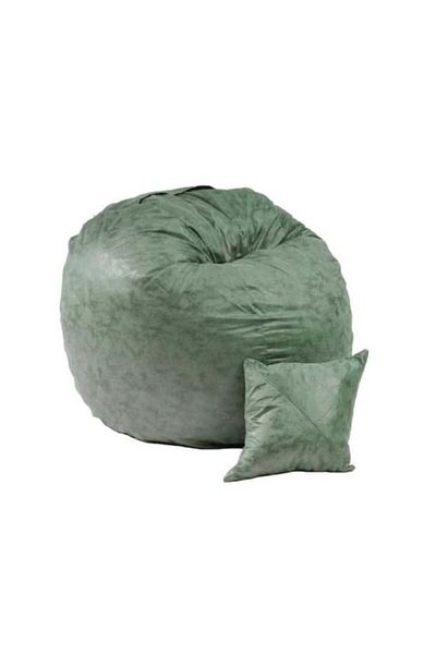 Pufrelax Set Fotoliu Matusalem cu Perna, Material Textil - Silver Garden