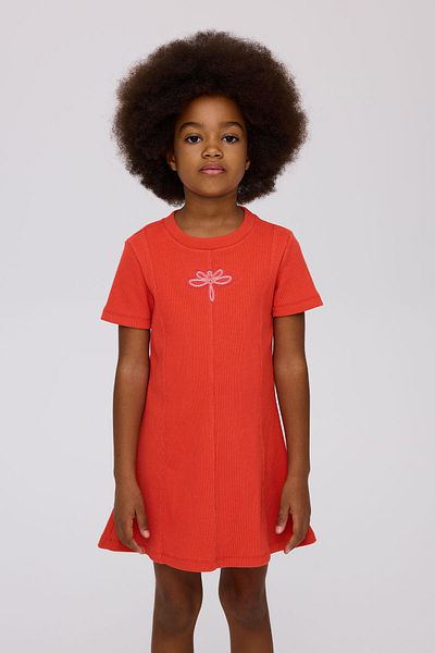 Tyess Girl Red Dress