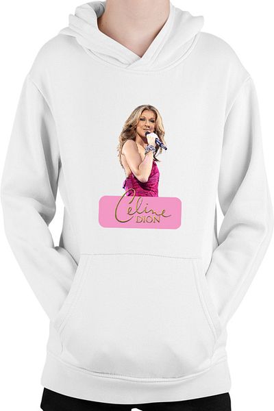 OEM Celine Dion Singer Titanic World Wide Popular Movie Kids Hoodie