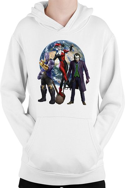 OEM Hanorac Copii Thanos Earth Joker Female Destroy