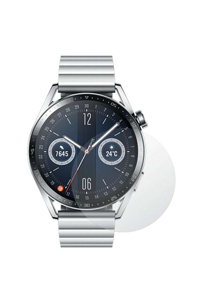 iSkinz Set 4 folii de protecție pentru ecran Huawei Watch GT 3 - 46 mm, Invisible Skinz HD, silicon ultra-transparent