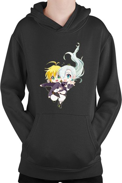 OEM Hanorac Copii Seven Deadly Sins Chibi Elizabeth Fantasy Anime