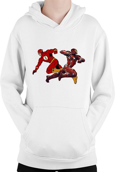 OEM Hanorac Copii Flash Ironman Jump Speed Power Fast Arrowverse