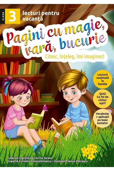 Editura Sinapsis Pages with magic, summer, joy. Readings for the cow