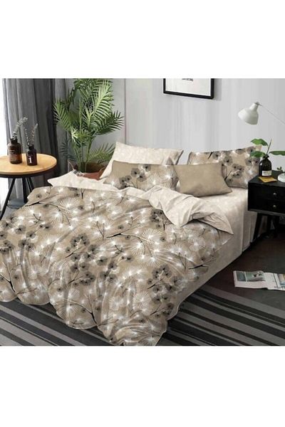 OEM Double Bed Linen, 6 Pieces, 2 Persons, 245x250 cm, Multicolor, M5