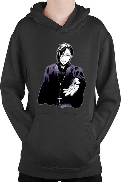 OEM Black Butler Teacher Demon Mangaka Anime Kids Hoodie