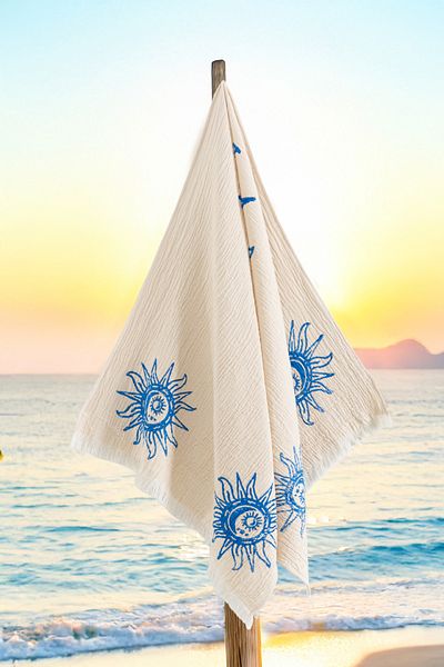 VAROL Βιολογικό 100% βαμβάκι Muslin Peshtemal - Heliona