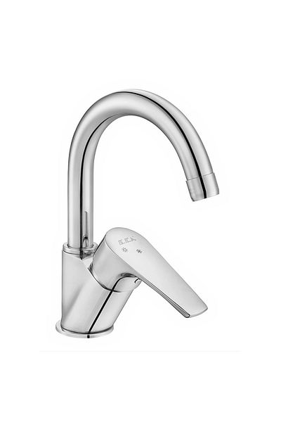 Eca Niobe Sink Faucet with Swan Pipe