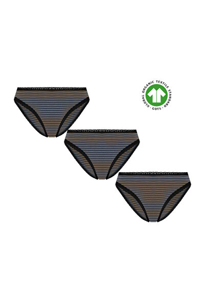 Albero Natur Gots Certified Lace Organic Cotton Women's Panties