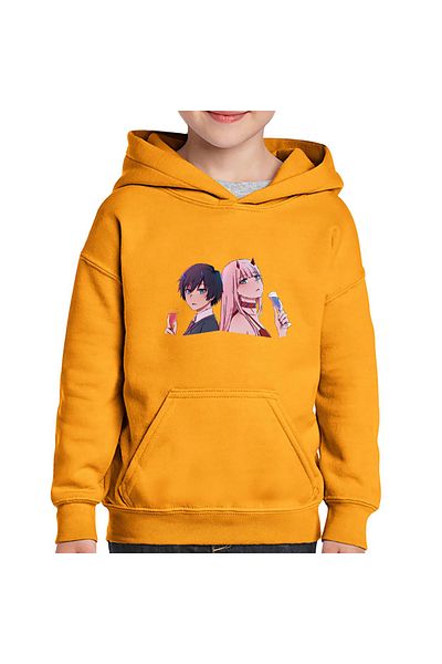 OEM Hanorac copii Darling in the FranXX Hiro Zero Two Anime