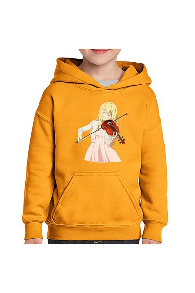 OEM Hanorac copii Your Lie in April Kaori Vioara Iubire Anime