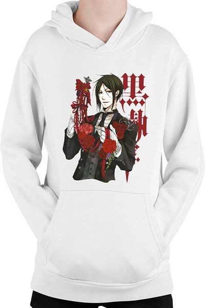 OEM Black Butler Waiter Demon Race Anime Kids Hoodie