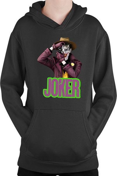OEM Hanorac Copii Joker Photo DC Superhero Supervillian Psychological