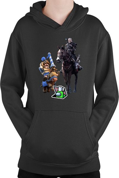 OEM Hanorac Copii Clash Royale Among Horse Witcher Ride Strategy