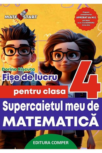 Editura Comper My super math notebook. Worksheets for