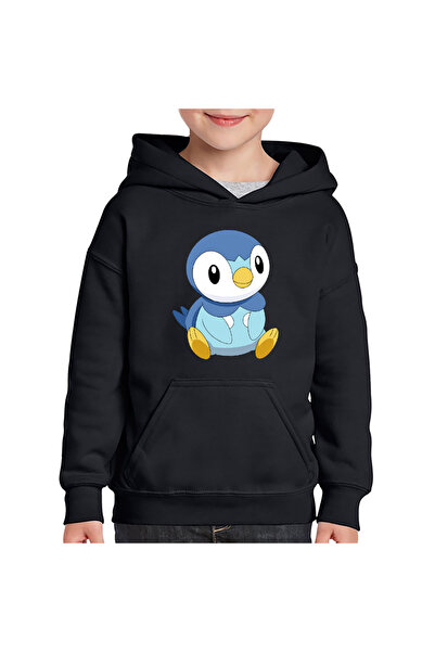 OEM Hanorac copii Pokemon Go Piplup Pinguin Plus Card