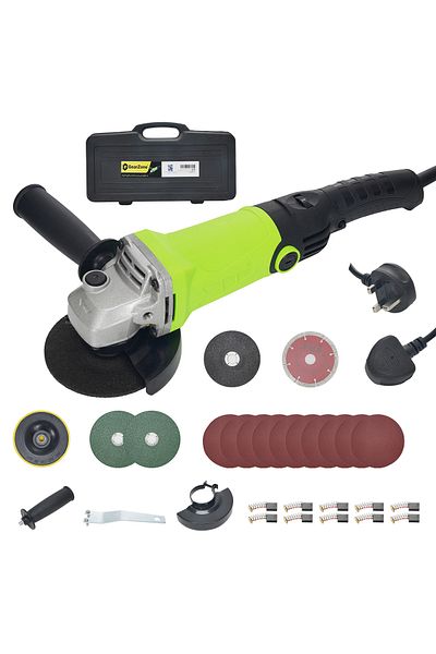 GearZone Angle grinder 950W with adjustable speed, angle grinder Grinding diameter 100mm