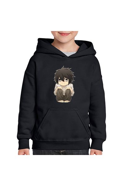 OEM Hanorac copii Death Note L Detectiv Insomniac Chibi Bebe