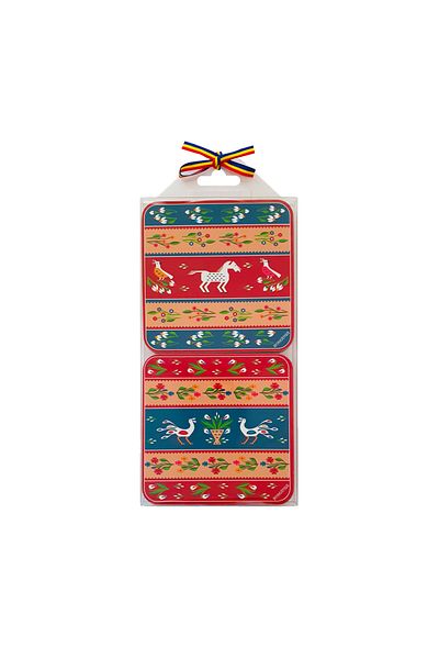 Magnetella Coasters, traditional Romanian gifts, Folk Motifs, MB135