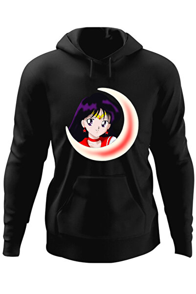 OEM Hanorac barbati Marte Sailor Moon Black Hair Anime