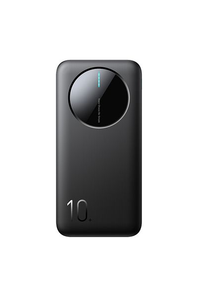 Joyroom Powerbank JR-PBF12 10000mAh 2.4A 2x USB-A 1x USB-C - czarny