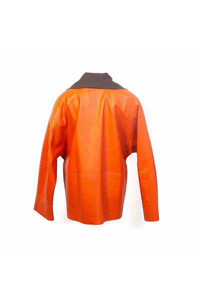 Rouge Women's Leather Coat Z2257