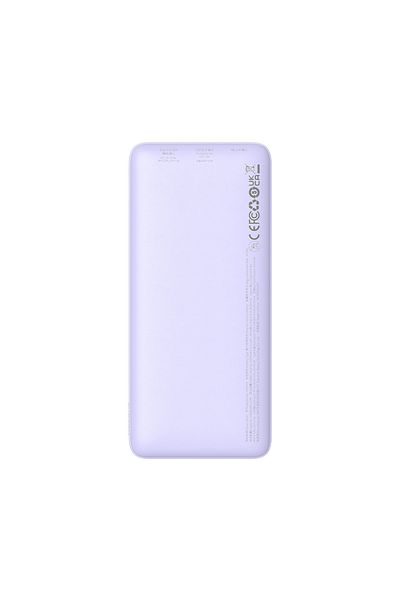 Baseus Powerbank 10000mAh Airpow Fast Charge 20W - fioletowy