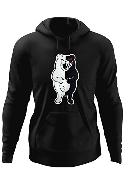 OEM Мъжка качулка Monokuma Killer Teddy Bear Danganronpa