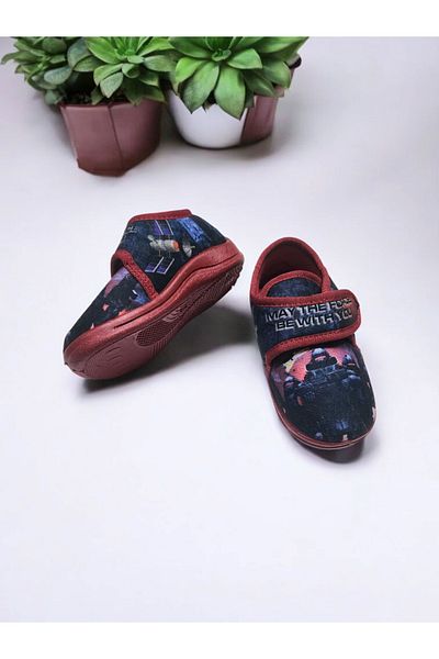 GEZER Full Orthopedic Velcro Non-Slip Sole Home Nursery School Slippers