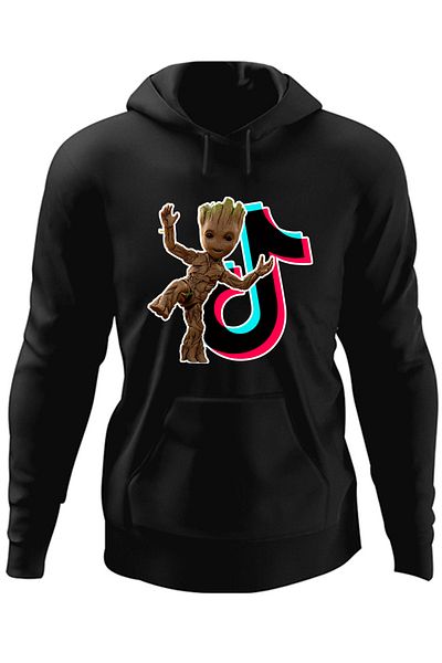 OEM Hanorac barbati Baby Groot Tiktok Creator Star