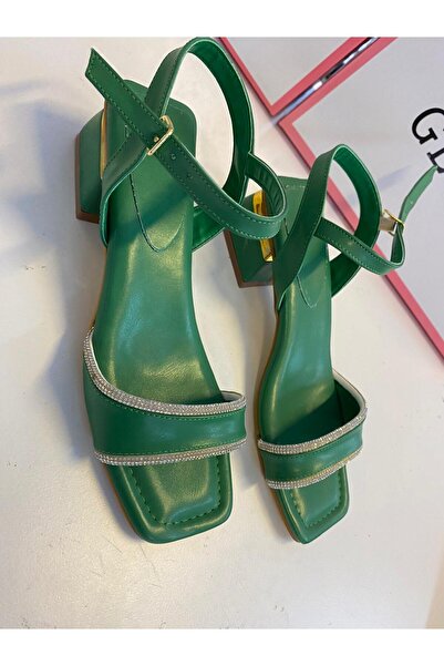 Genetti Women's Heeled Stylish Evening Dress Shoes