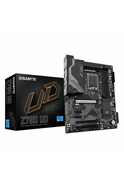 Gigabyte اللوحة الأم للألعاب Z790 Ud Ax - Intel Lga 1700 DDR5 7600 OC Mhz ATX