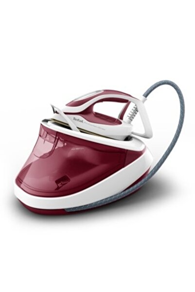 TEFAL Pro Express Ultimate Ironing Station GV9711E0, 3000W, 1200ml, Durilium soleplate, Cherry-White